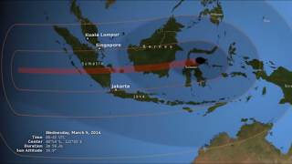 daerah gerhana matahari indonesia daerah gerhana