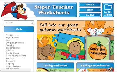 Homestead Bounty Blessings: Super Teacher Worksheets Individual