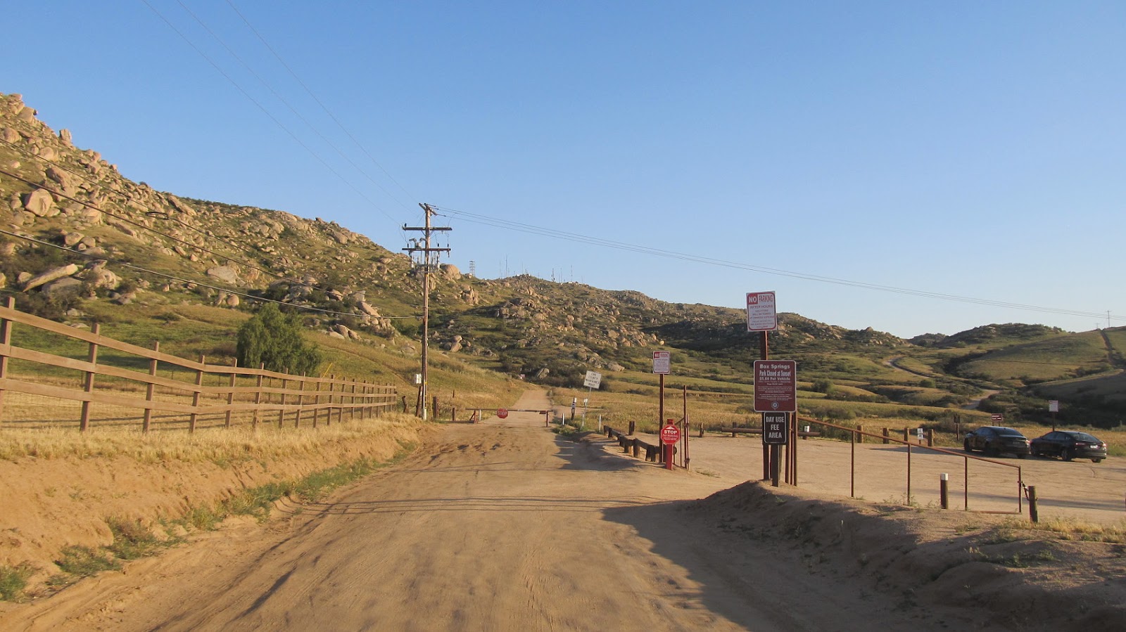 Box Springs Mountain's M Trail By Road Bike