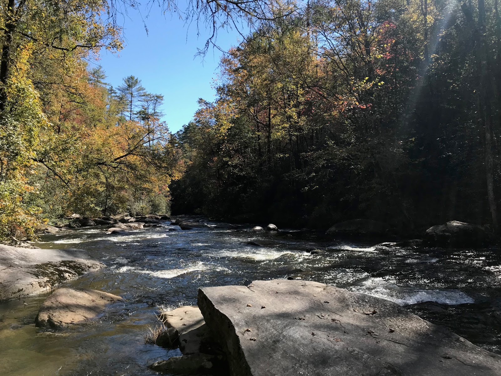 Light Pack Backpacking Chestnut Mountain Road State Park
