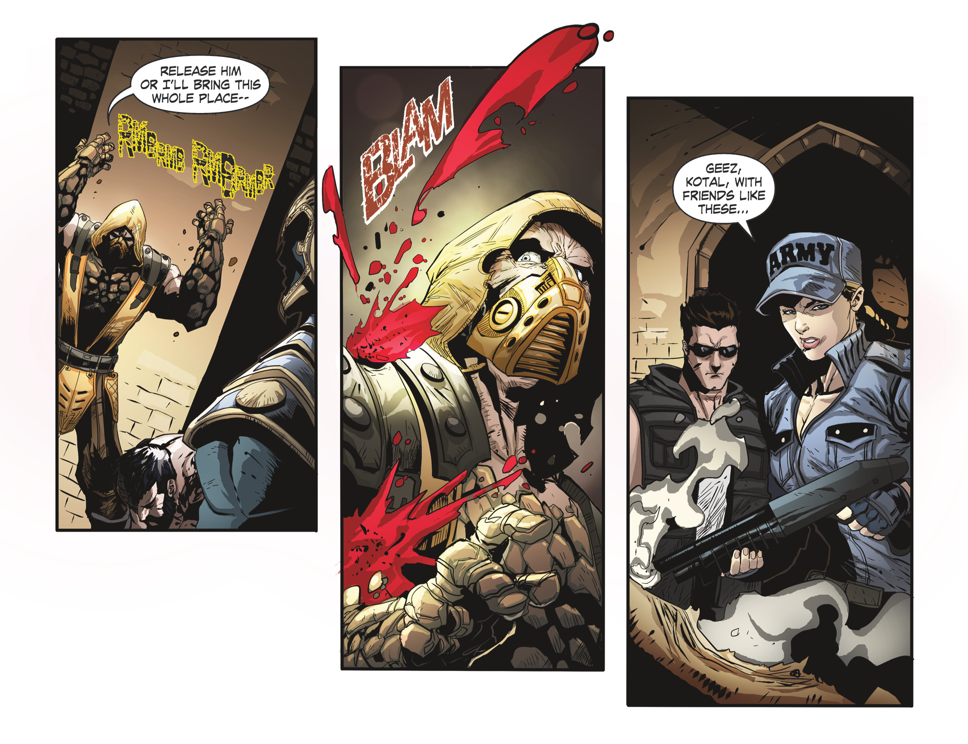 Read online Mortal Kombat X [I] comic -  Issue #21 - 17