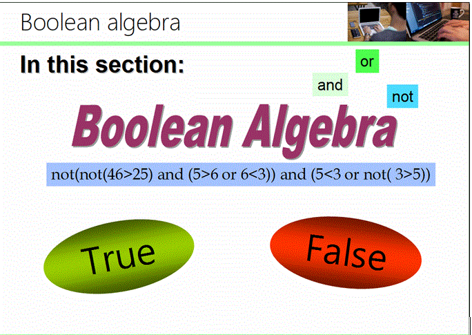Boolean Expressions and Operators BEHIND THE SCENES!
