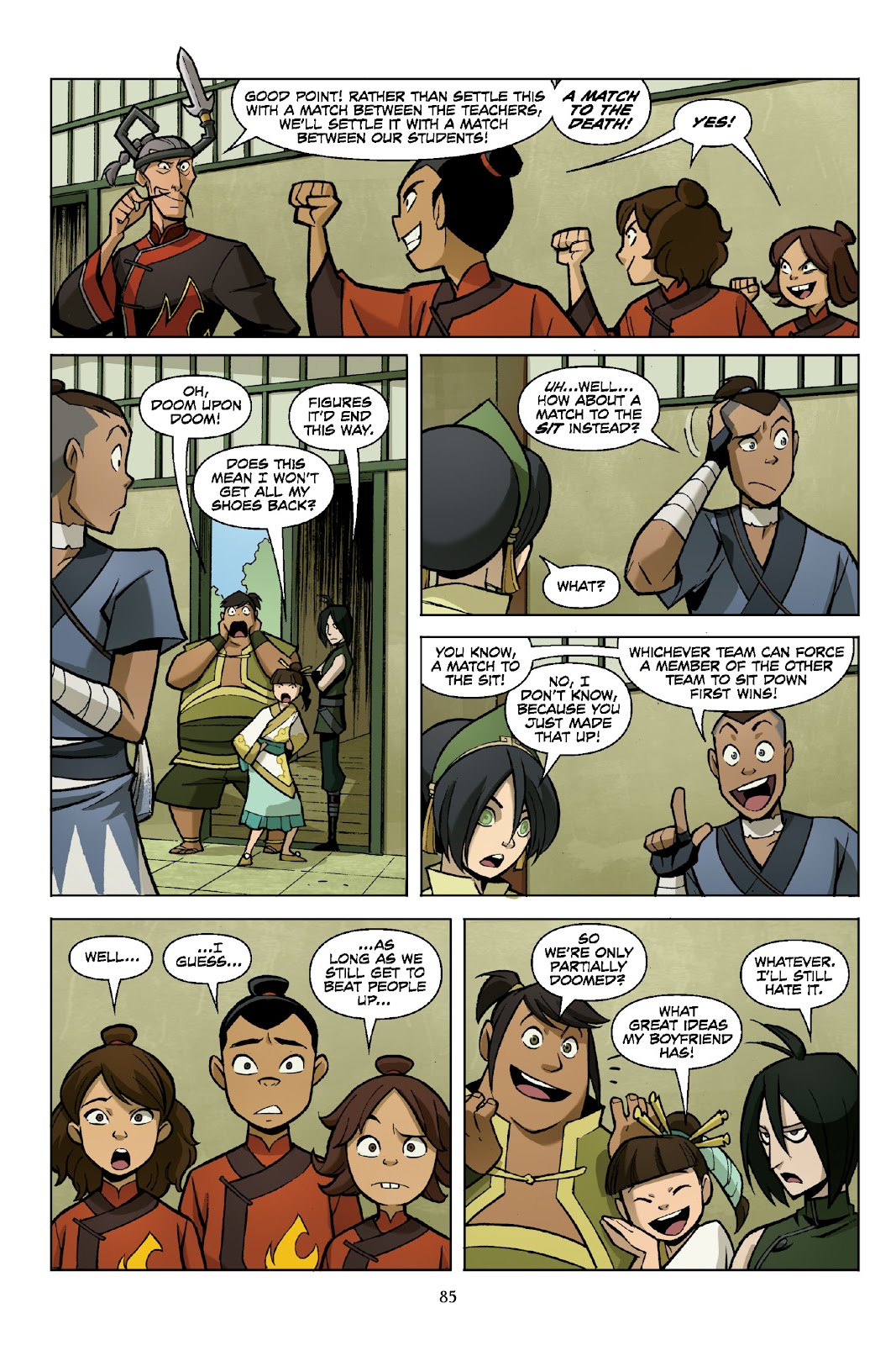 Nickelodeon Avatar: The Last Airbender - The Promise issue TPB Omnibus (Part 1) - Page 86