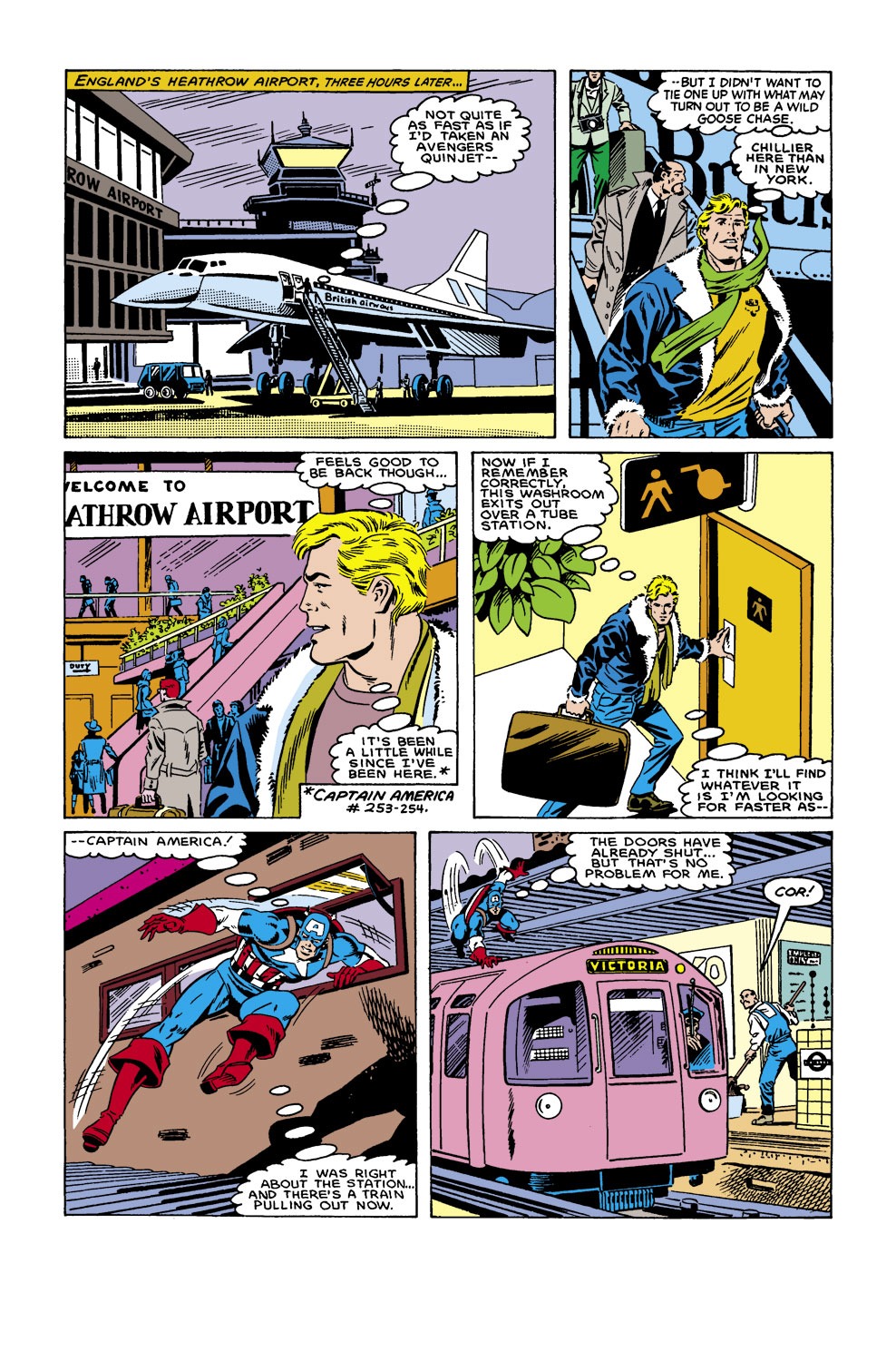 Captain America (1968) Issue #305 #233 - English 9