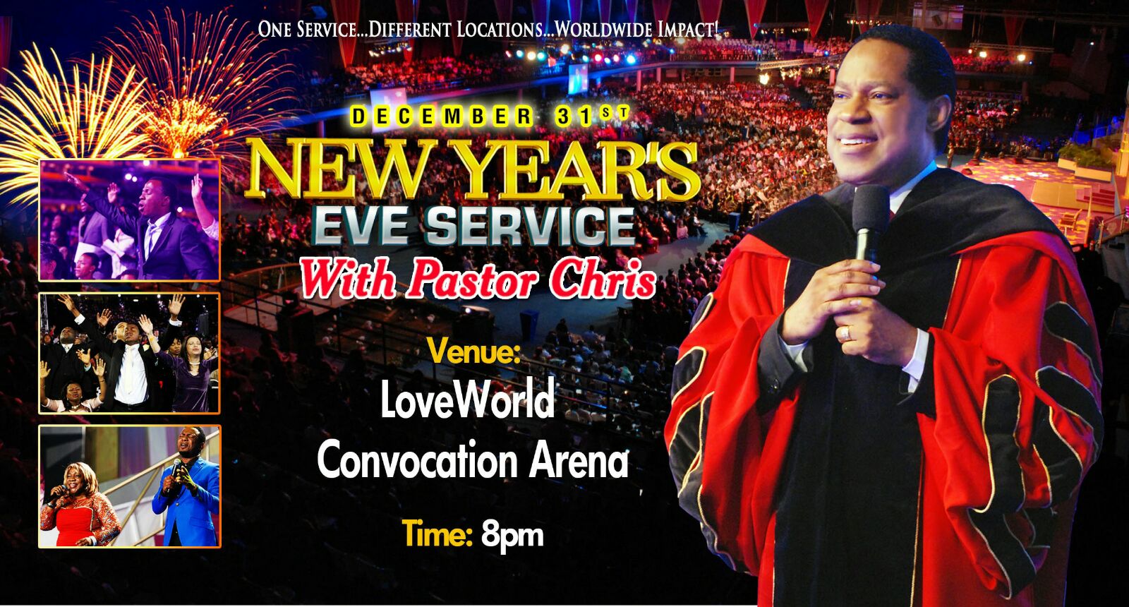 WATCH THE NEW YEAR’S EVE SERVICE WITH PASTOR CHRIS LIVE STREEMING