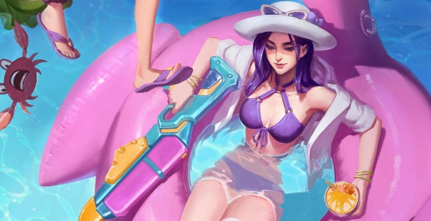Pool Party Caitlyn. 