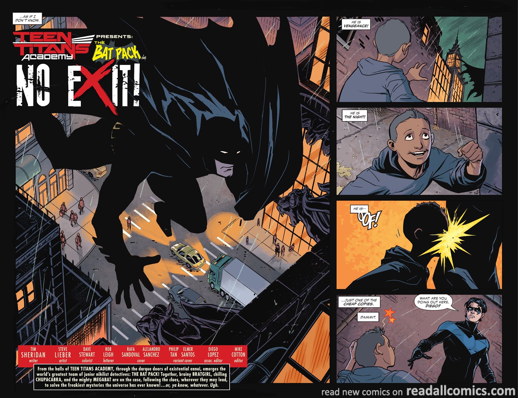 Teen Titans Academy #1 chapter 5 page 4