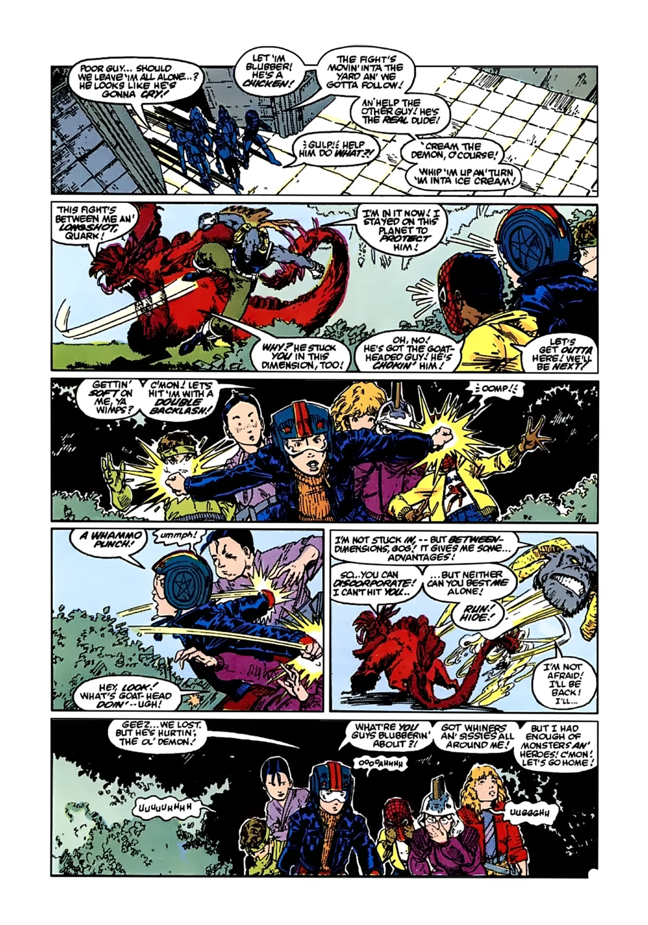 Read online Longshot (1985) comic -  Issue # _TPB 1 - 115