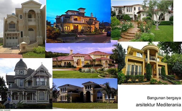 Mengenal Gaya Arsitektur (3) : Gaya Arsitektur Mediterania ~ My hoMe