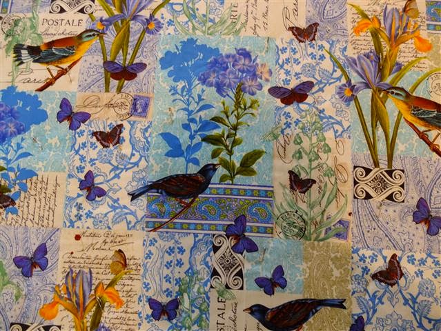 Bird and Butterflies quilt