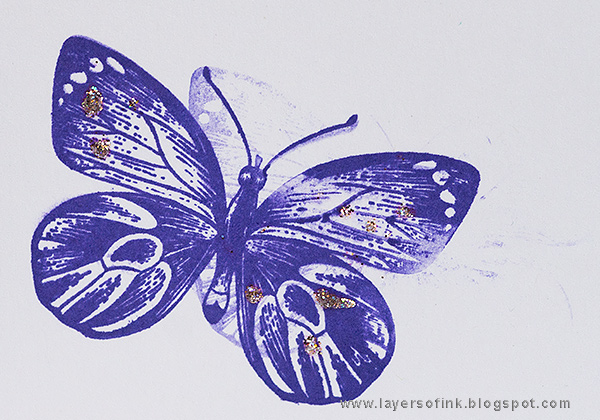 Layers of ink - Sparkly Butterflies Cards