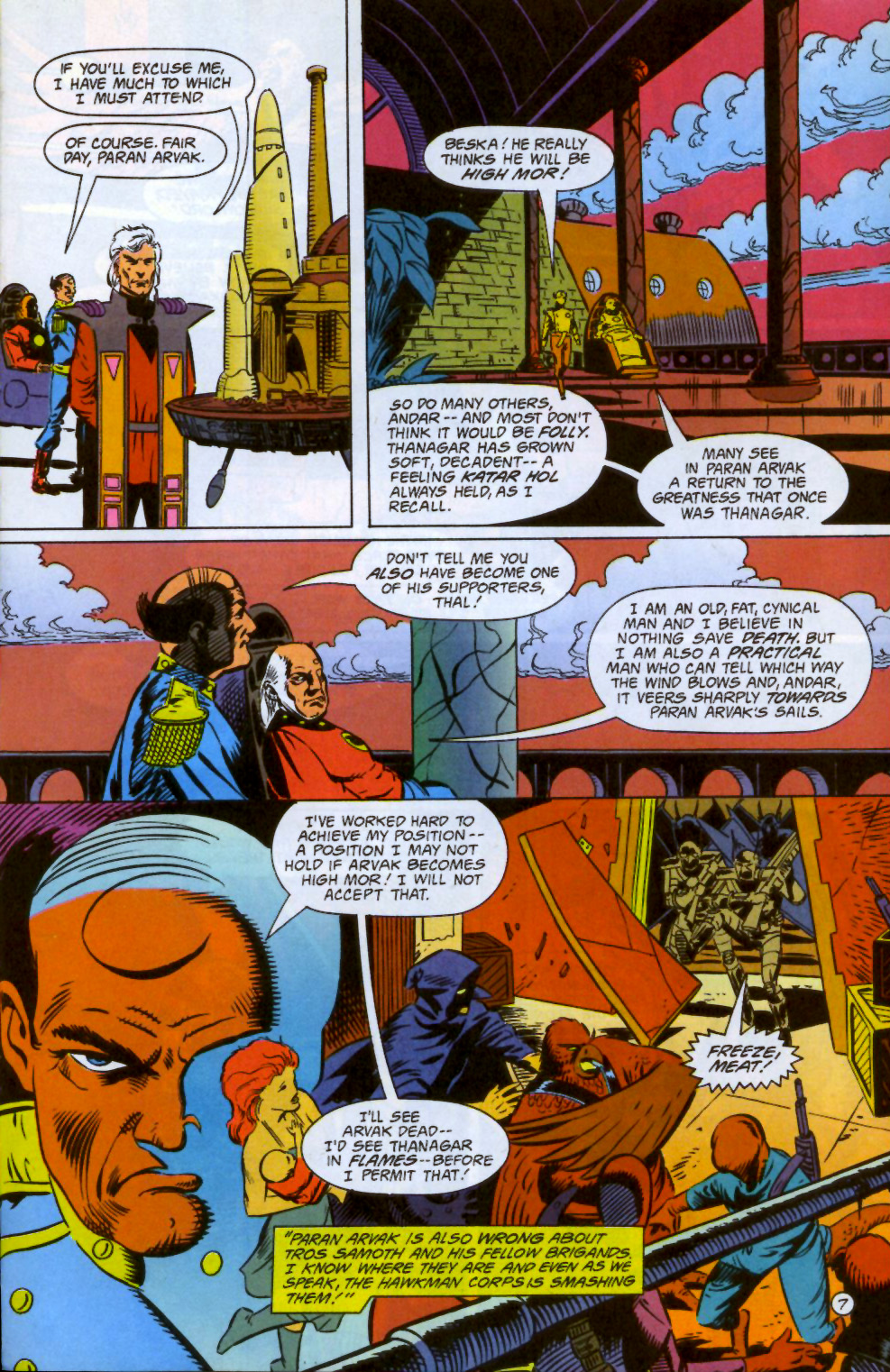 Read online Hawkworld (1990) comic -  Issue #19 - 8