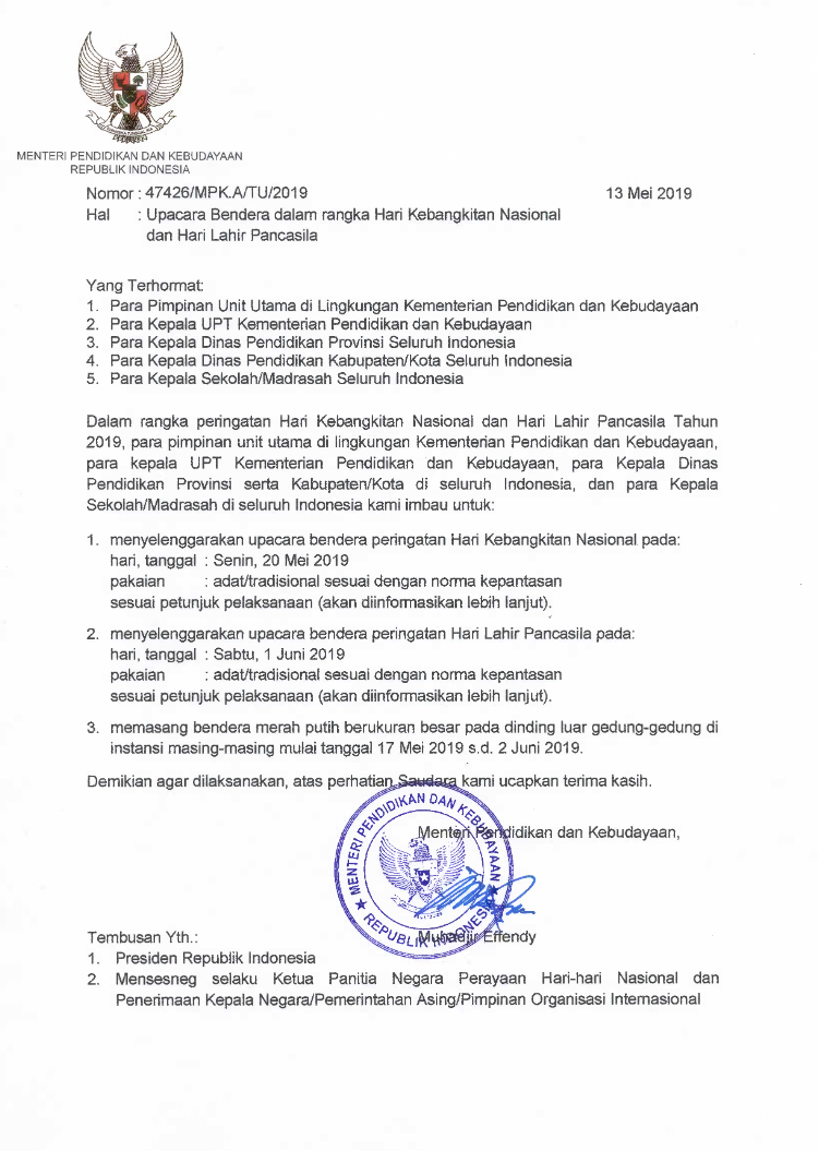 Naskah Pidato Hari Kebangkitan Nasional 2020 - Berbagai Naskah