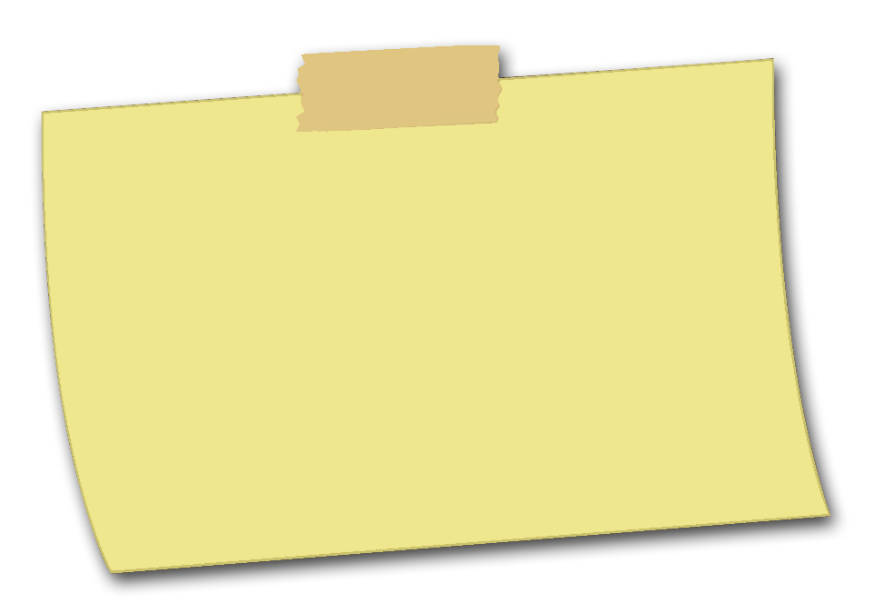 sticky notes transparent background sticky notes transparent background