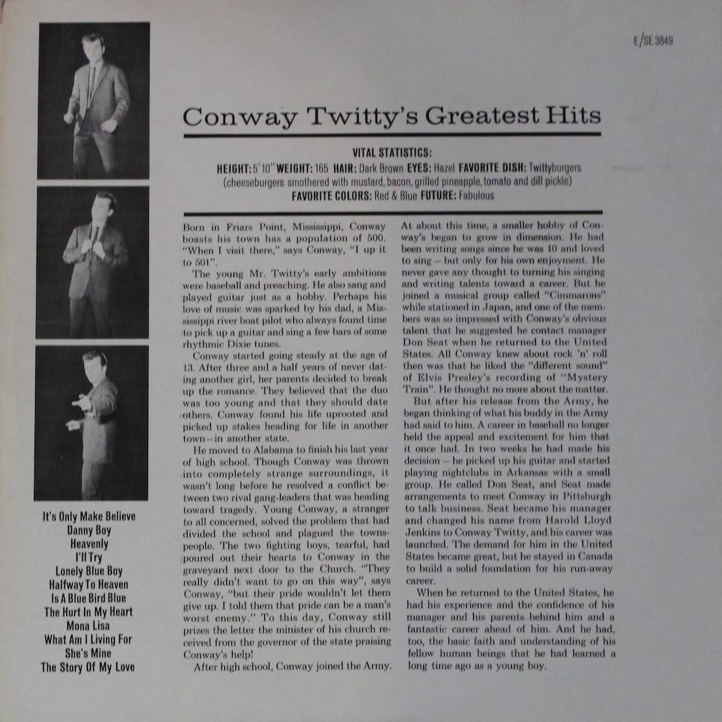 washerman's dog Record Store Day 2012 Mohammad Rafi and Conway Twitty