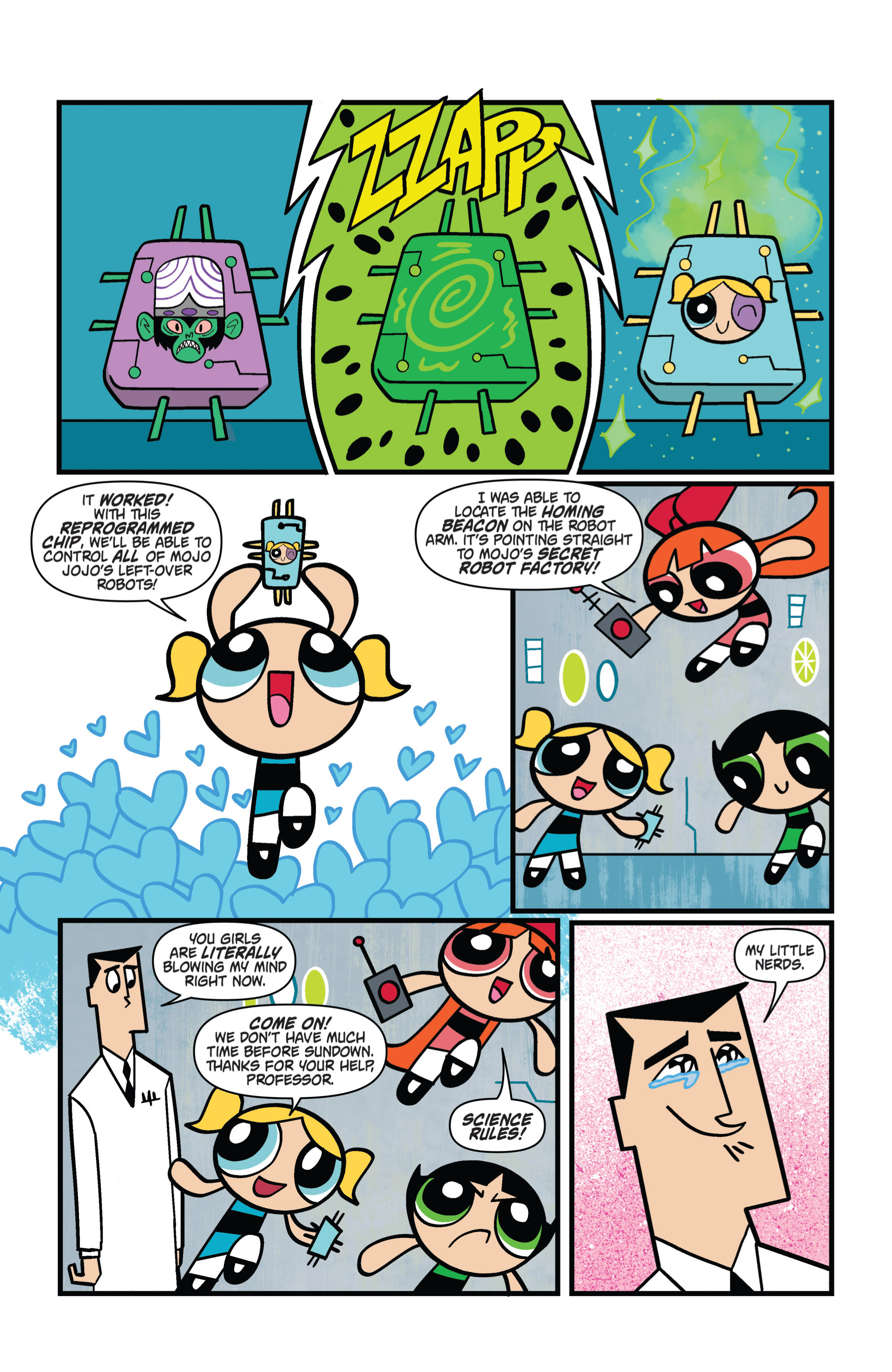 Read online Powerpuff Girls (2013) comic -  Issue #8 - 12