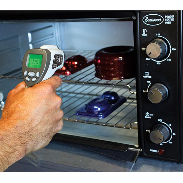 How to check oven temperature with infrared thermometer