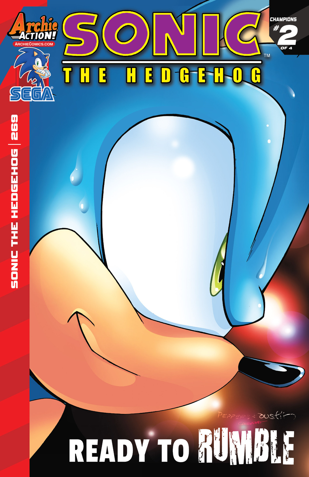 Read online Sonic The Hedgehog comic -  Issue #269 - 1