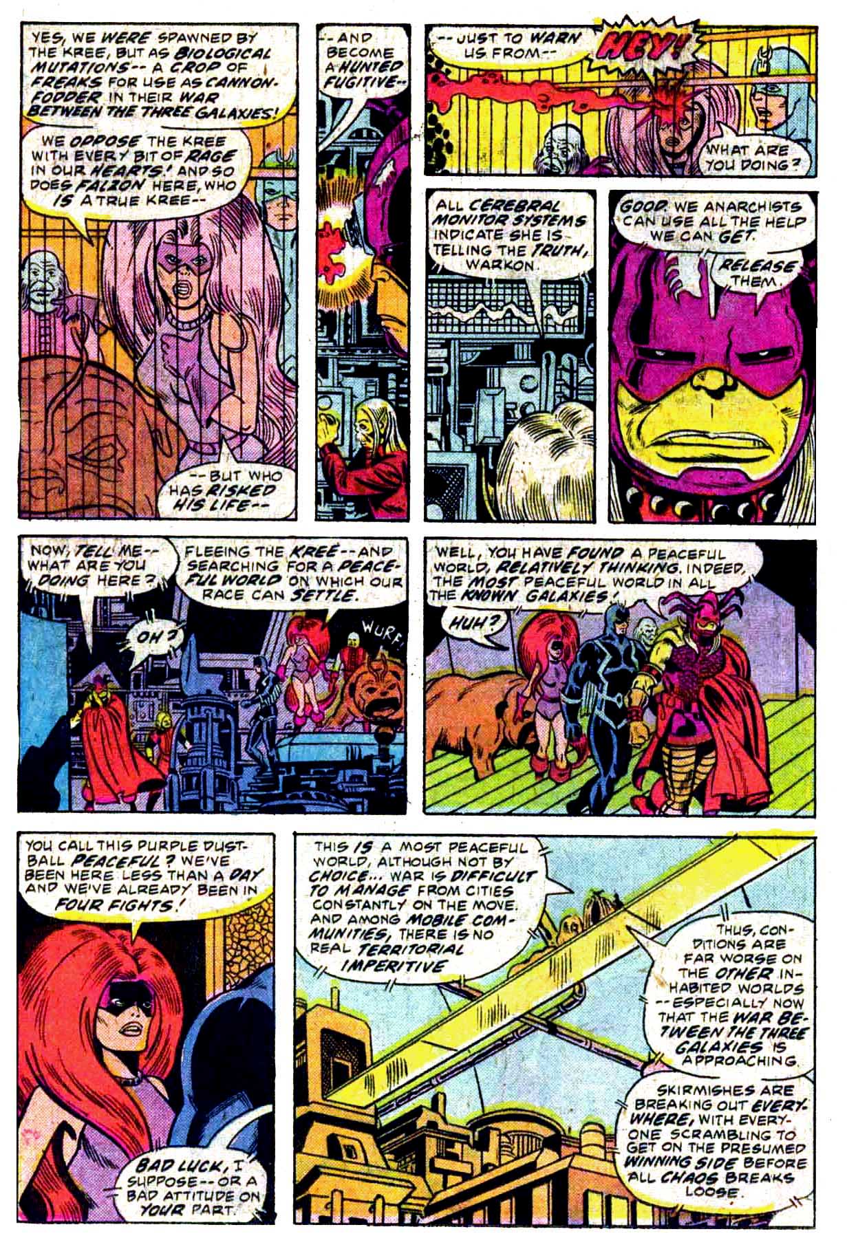 Read online Inhumans (1975) comic -  Issue #8 - 11