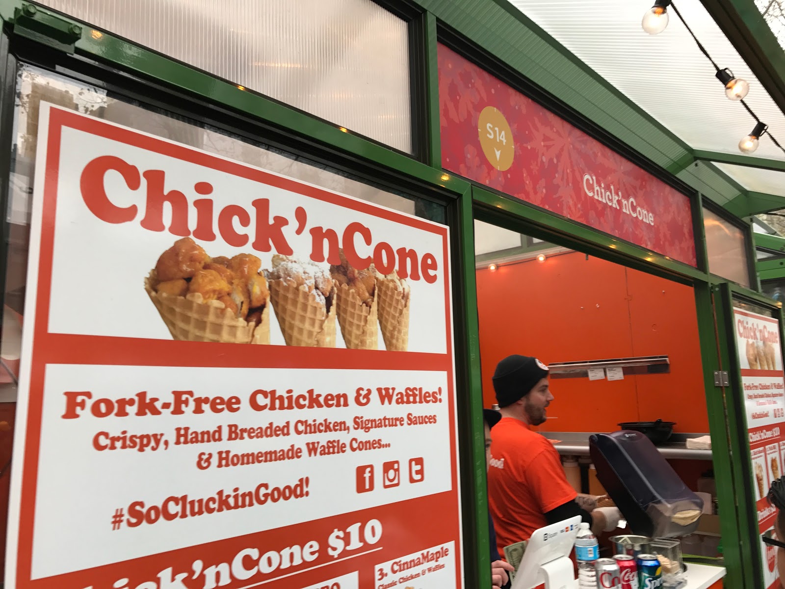 EAT UP IN NYC CHICK'NCONE