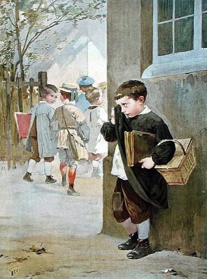 I am a child | Henry Jules Jean Geoffroy | French Artist | 1853 – 1924