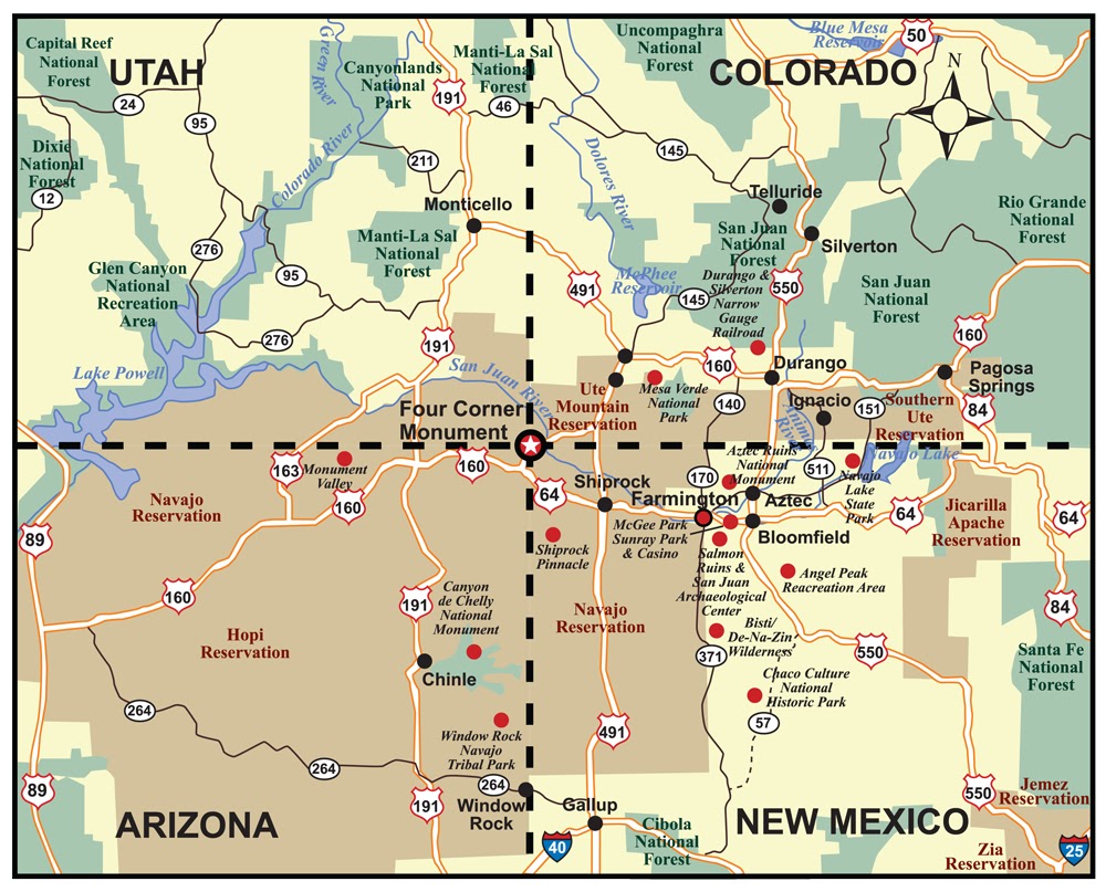 The Road: Four Corners Monument