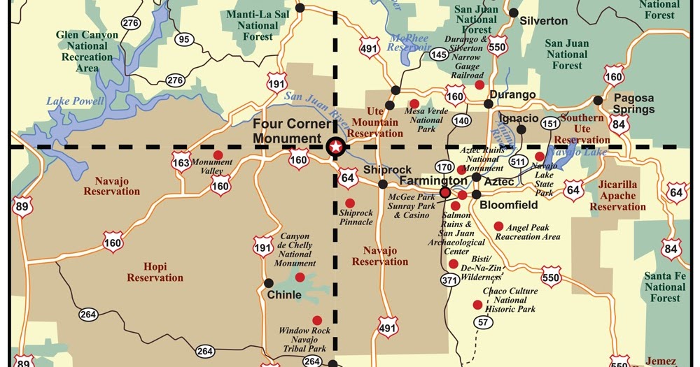 The Road Four Corners Monument