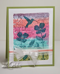 wildflower meadow watercolor background