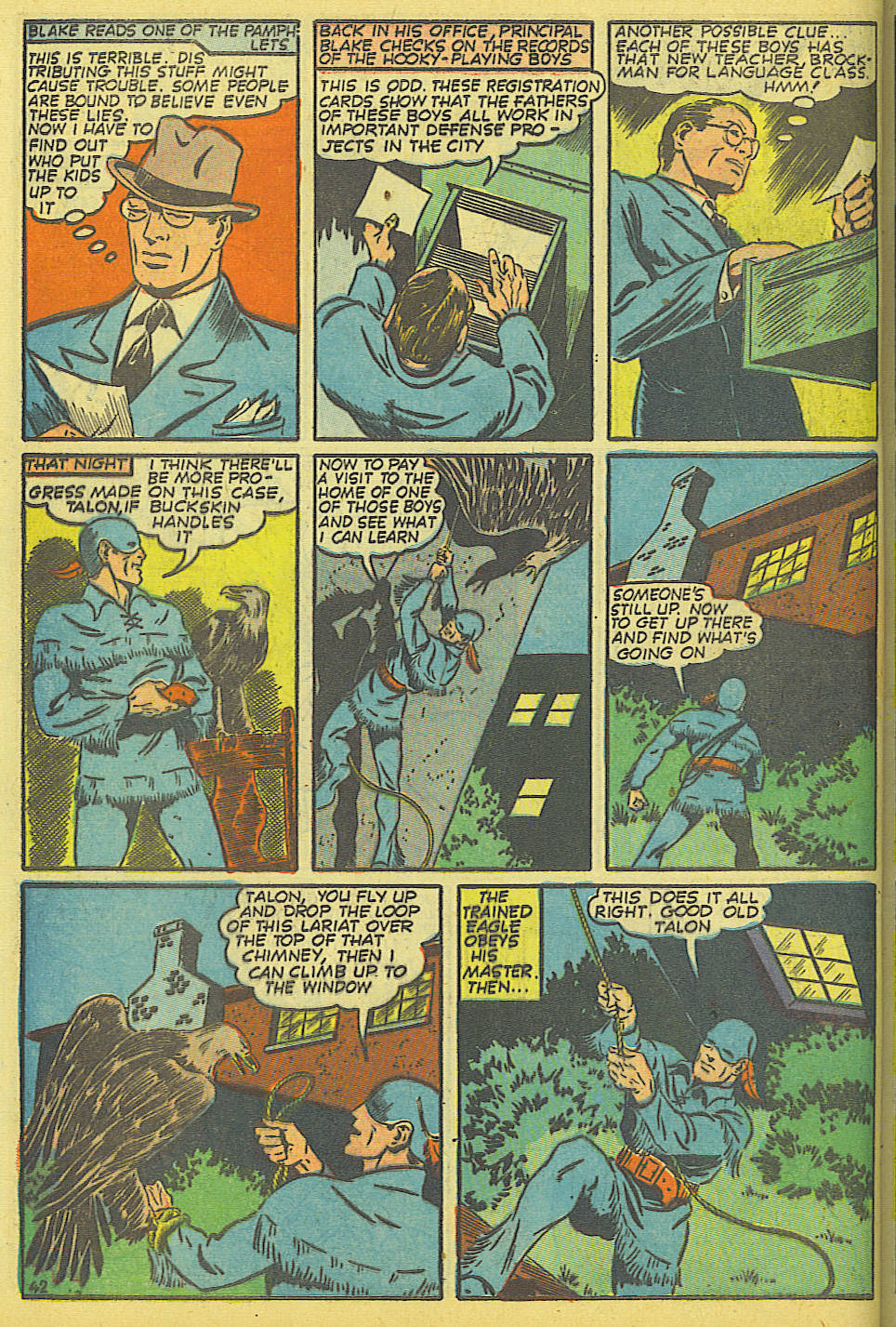 Read online Super-Mystery Comics comic -  Issue #9 - 44