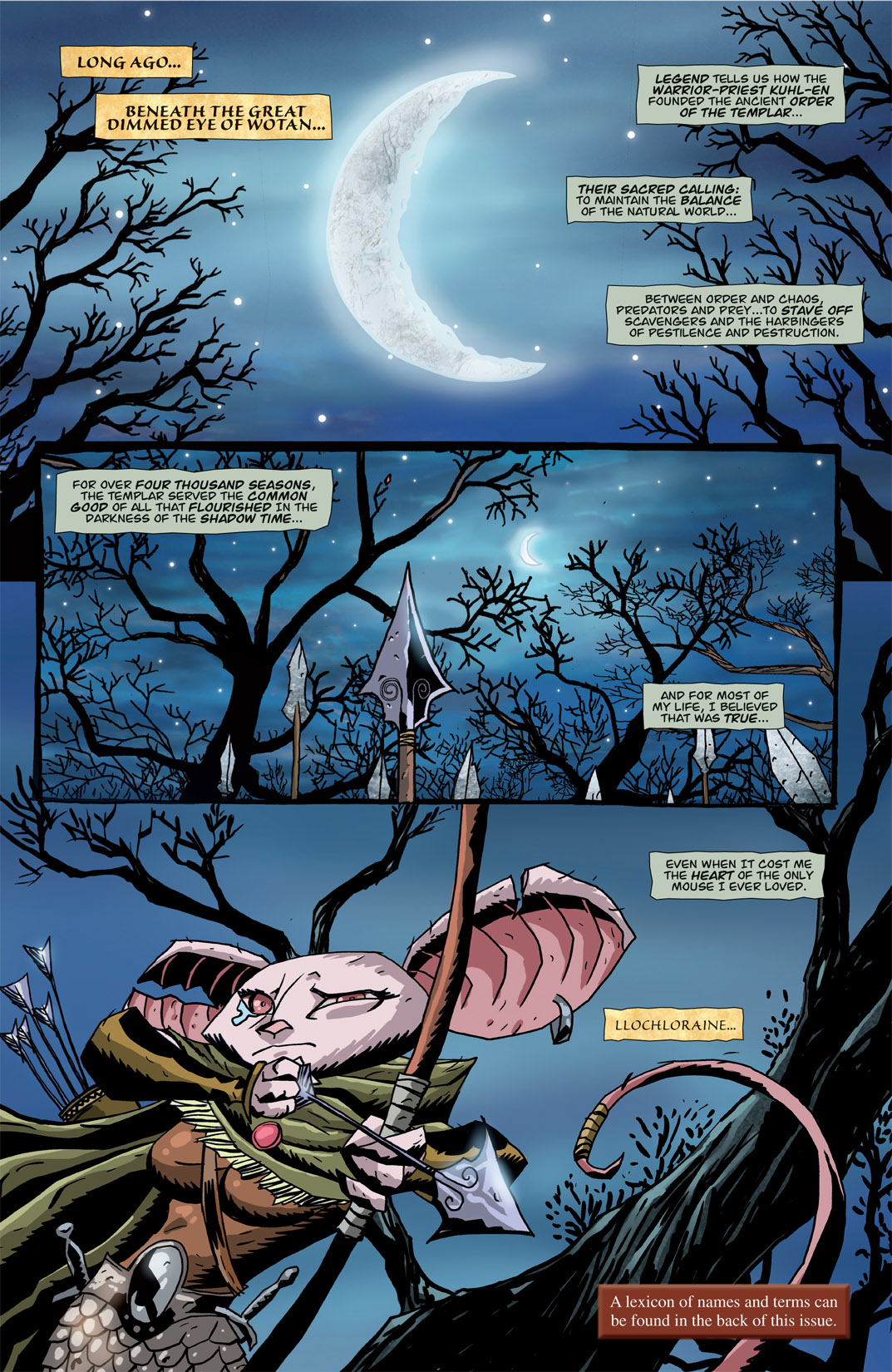 Read online The Mice Templar Volume 3: A Midwinter Night's Dream comic -  Issue #1 - 3