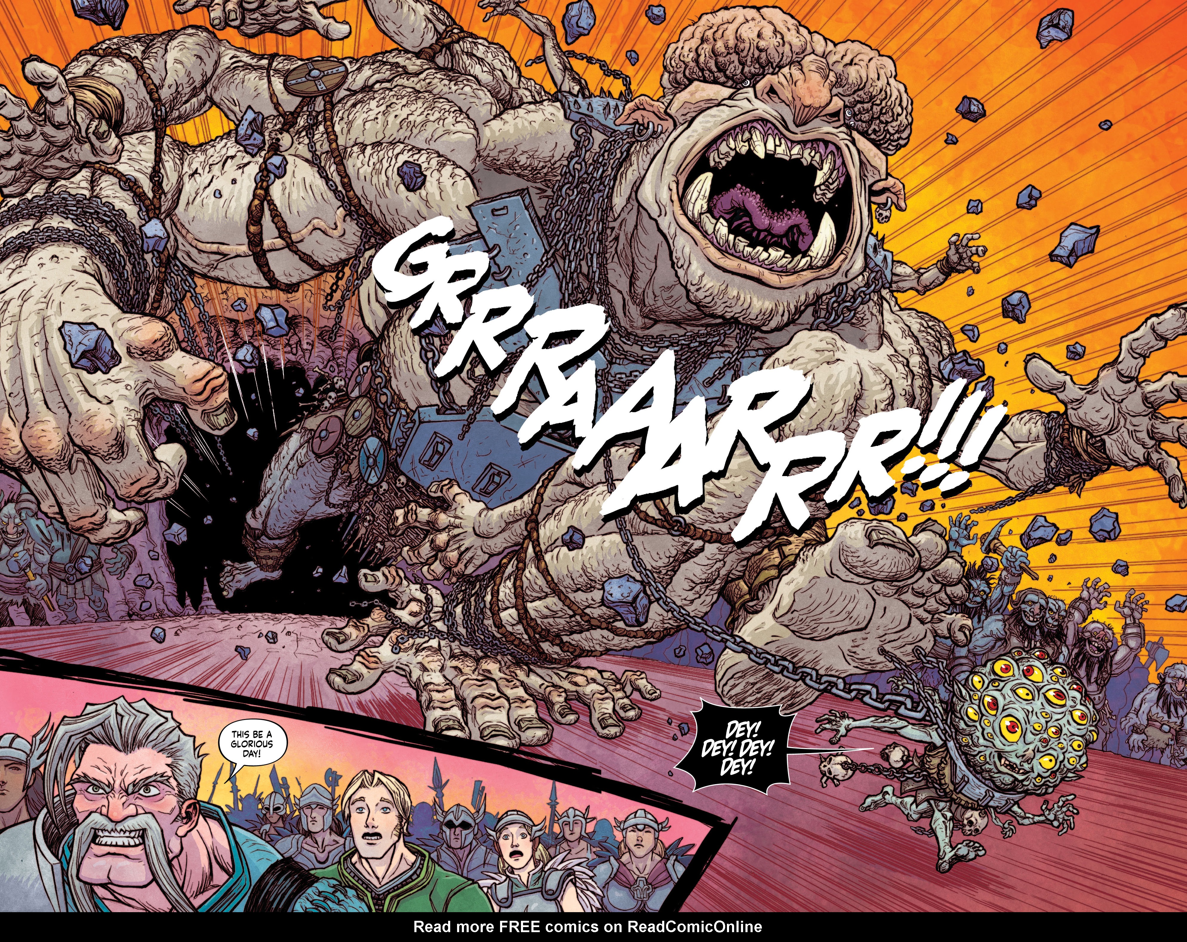 Read online Beware the Eye of Odin comic -  Issue #3 - 35