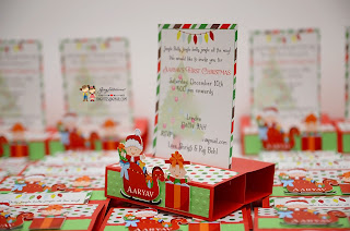 first birthday invitations, Christmas birthday, Winter party invitations