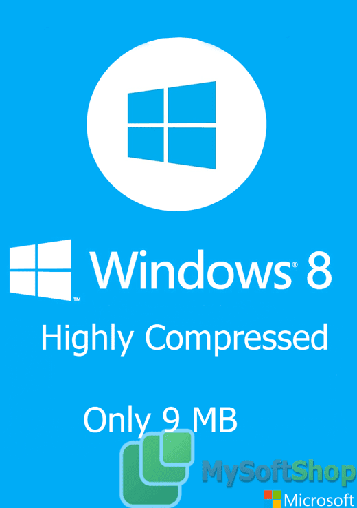 windows 8 highly compressed in 3.7mb