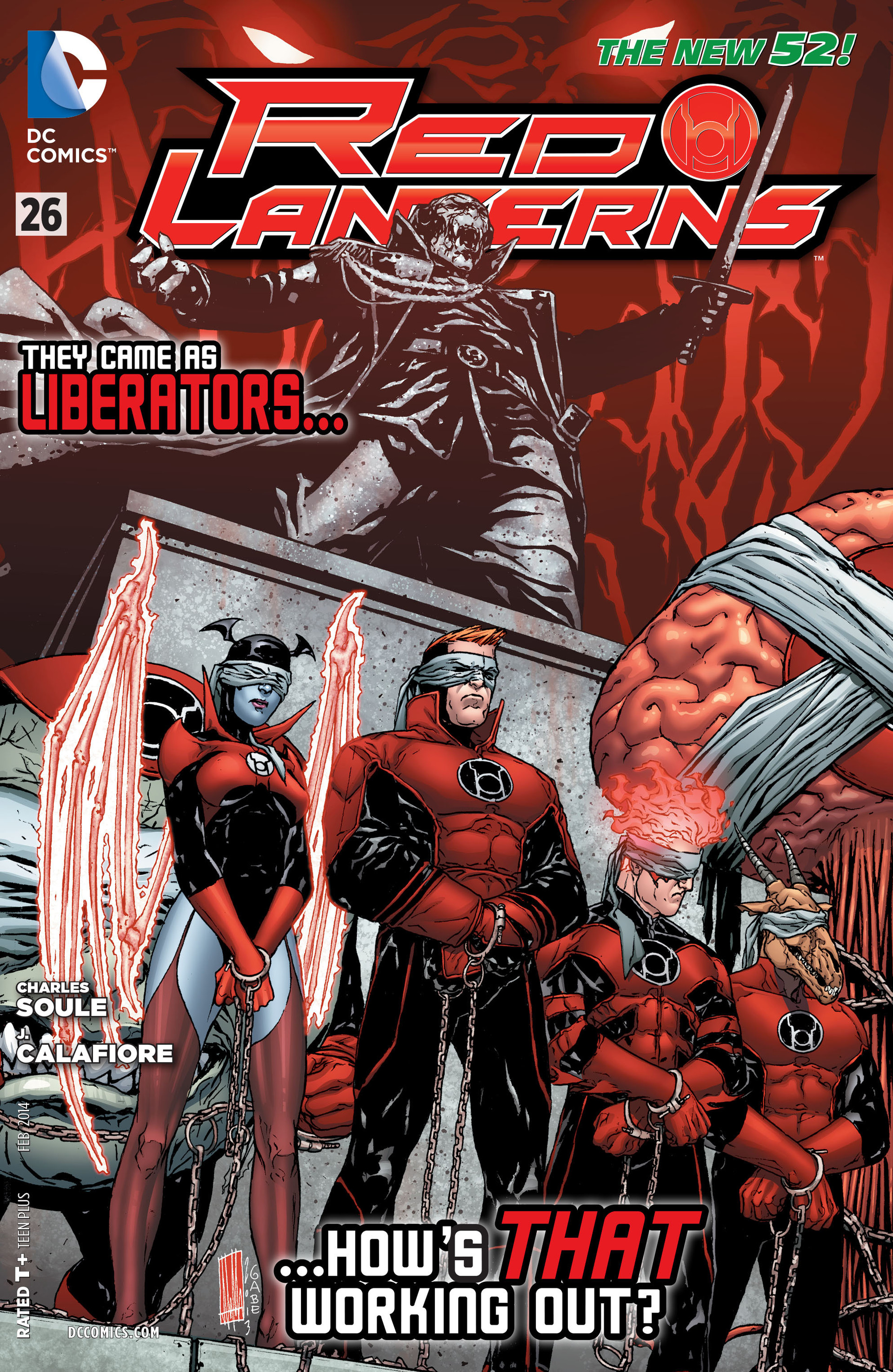 Read online Red Lanterns comic -  Issue #26 - 1