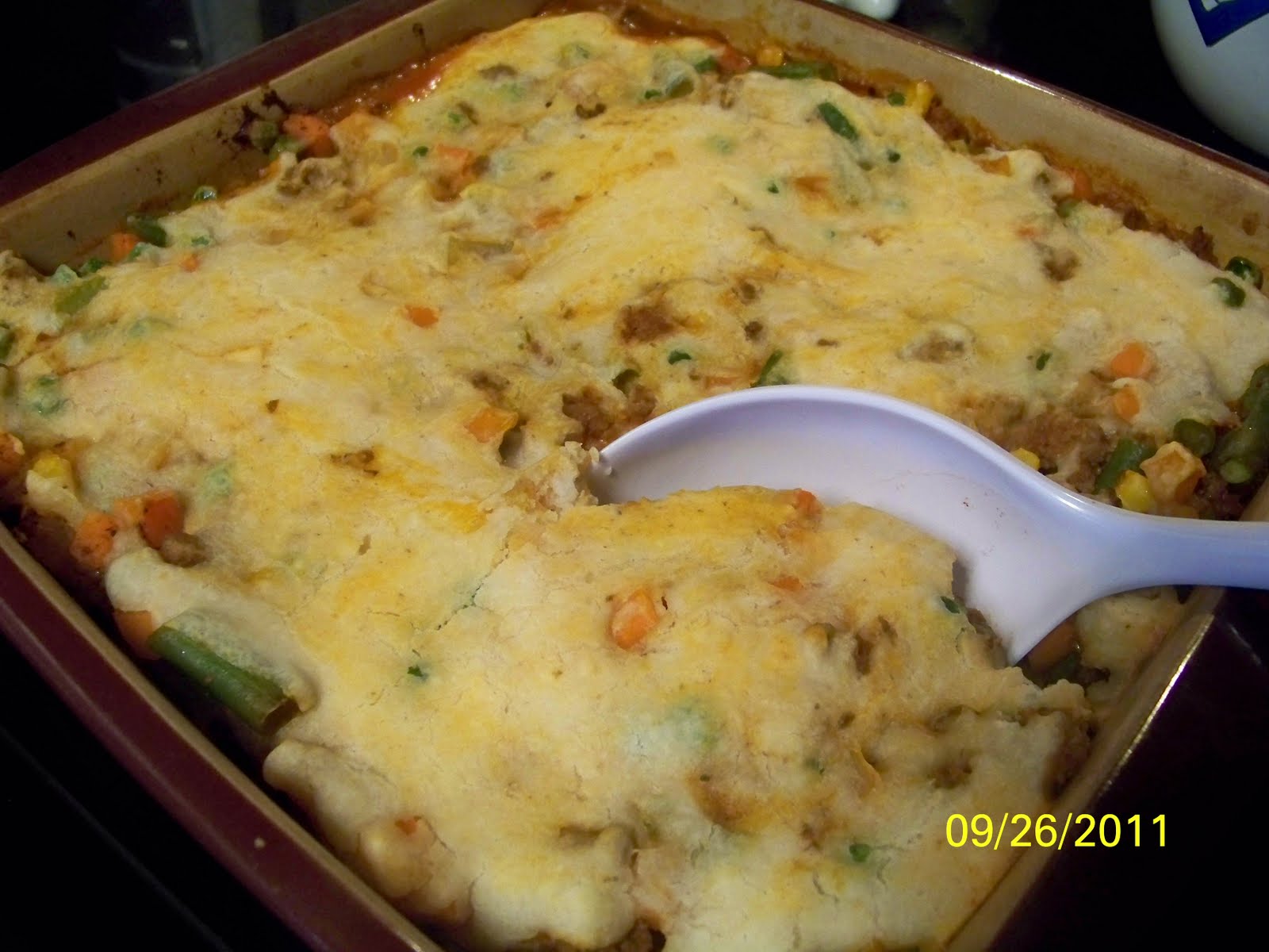 Connor's Cooking Biscuit Topped Shepherd's Pies