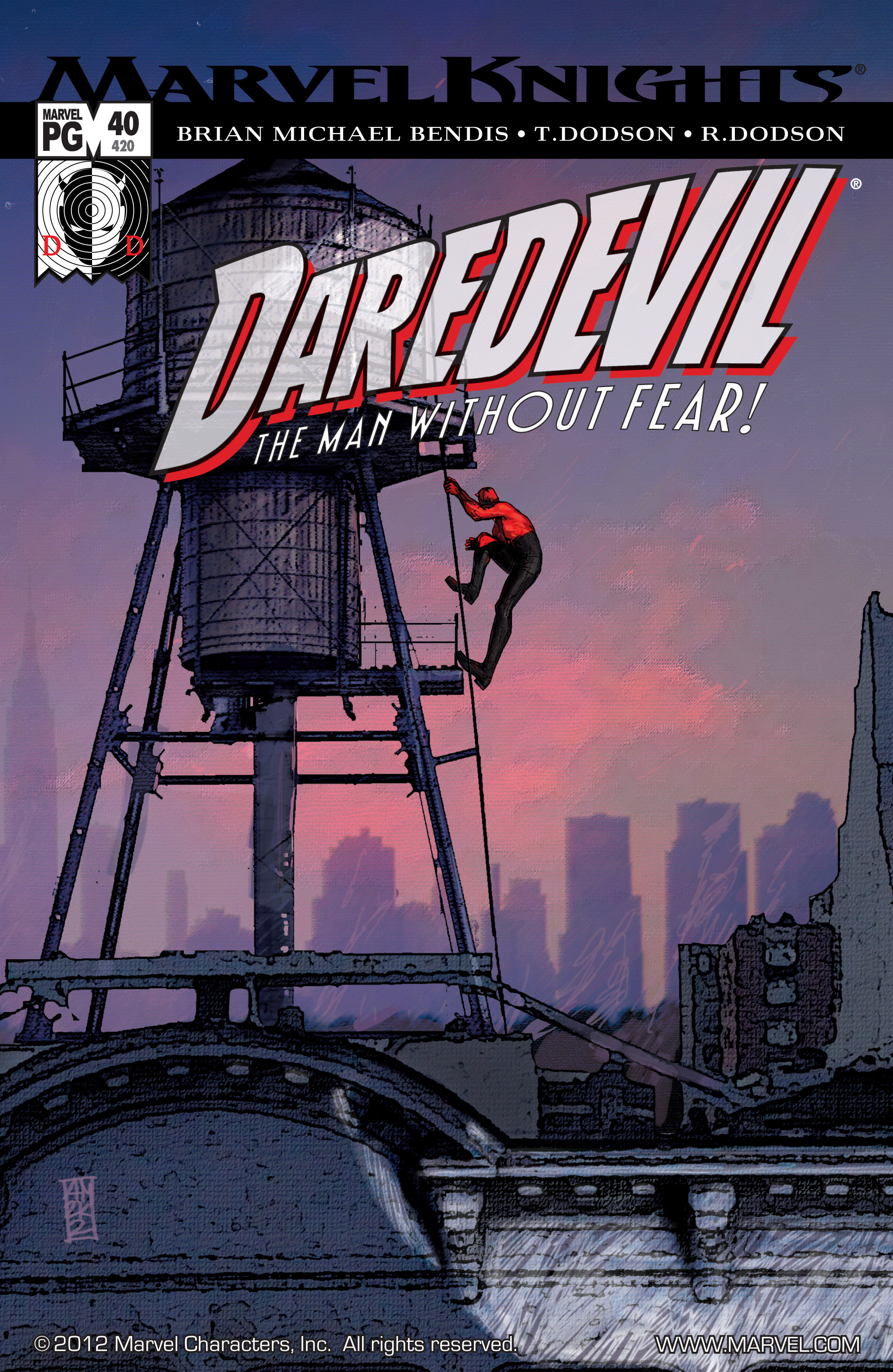 Read online Daredevil (1998) comic -  Issue #40 - 1