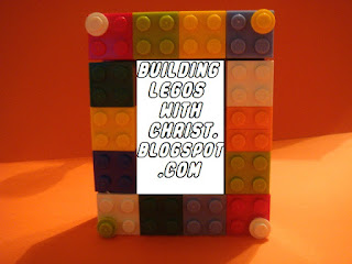 DIY LEGO Picture Frame,  LEGO Brick's are the Greatest Toy