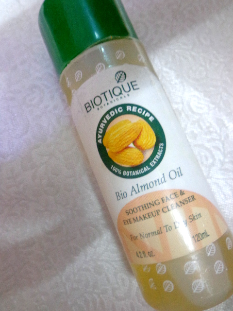 biotique makeup remover