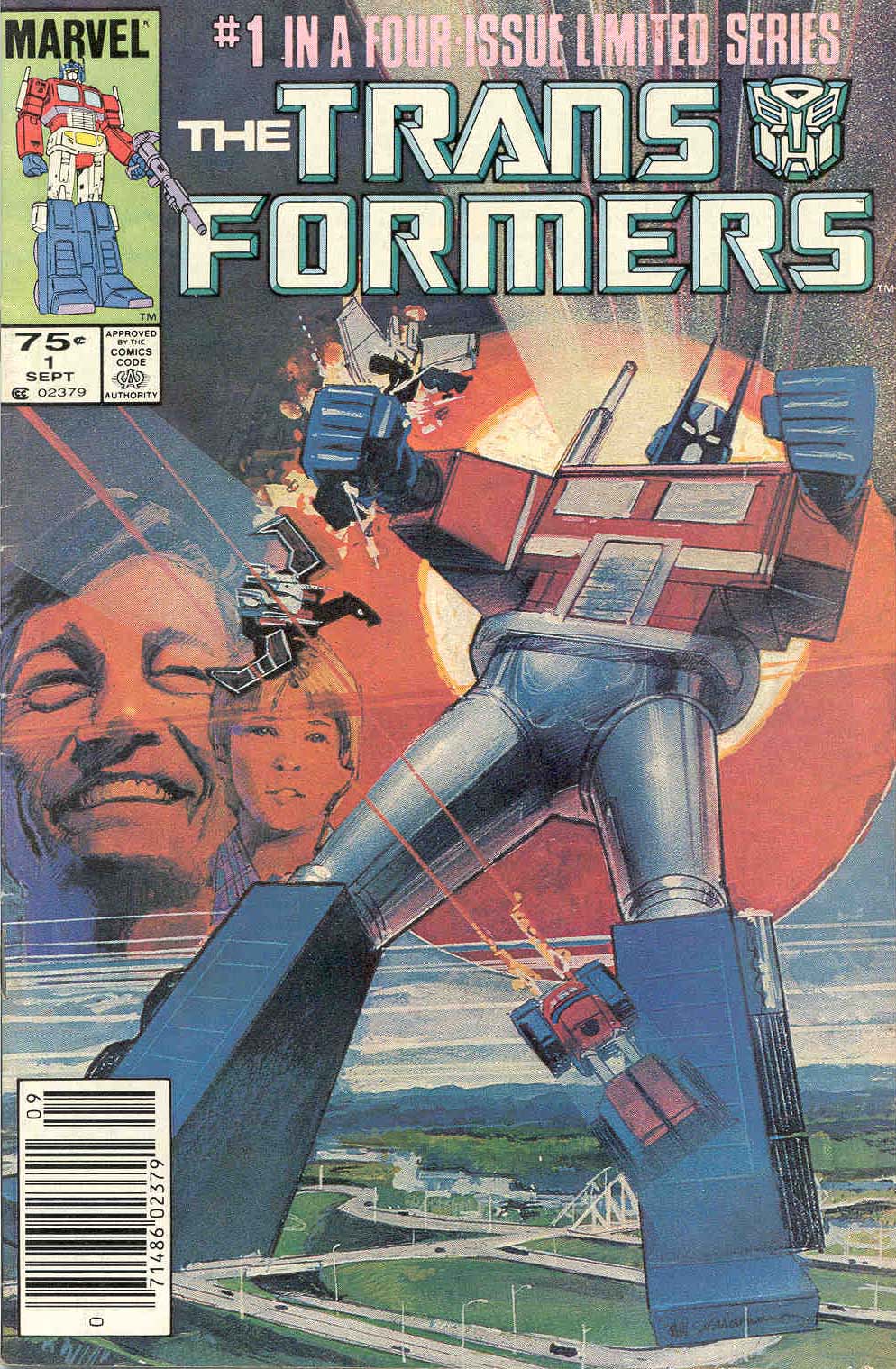 The Transformers (1984) issue 1 - Page 1