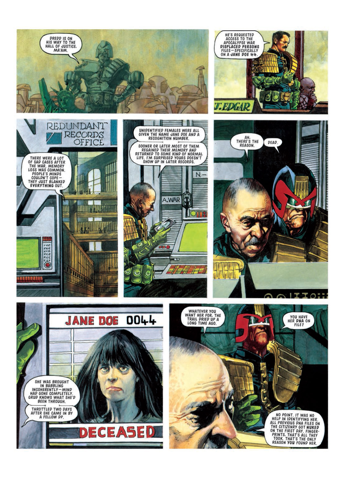 Read online Judge Dredd: The Complete Case Files comic -  Issue # TPB 24 - 26