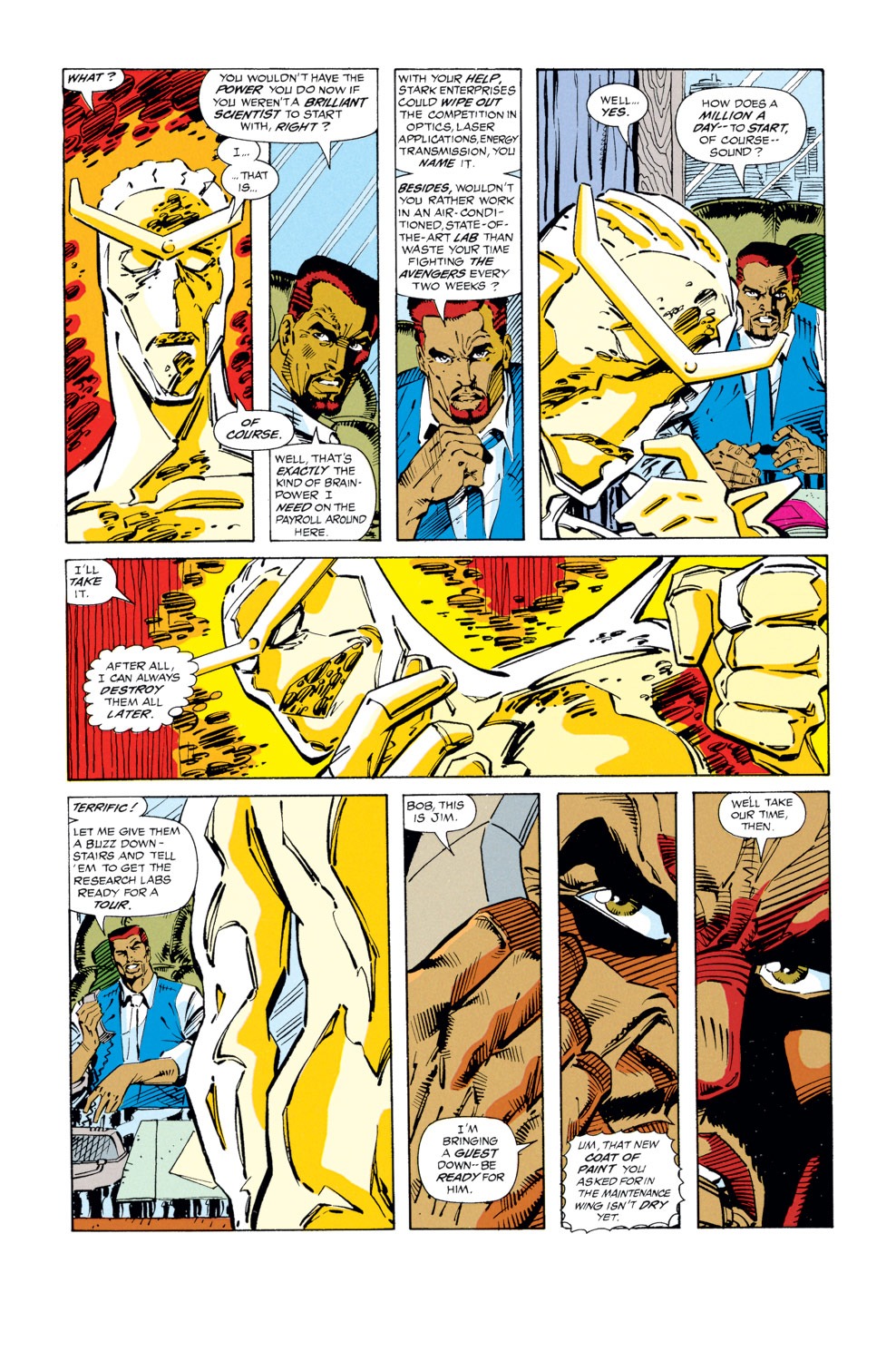 Read online Iron Man (1968) comic -  Issue #289 - 5