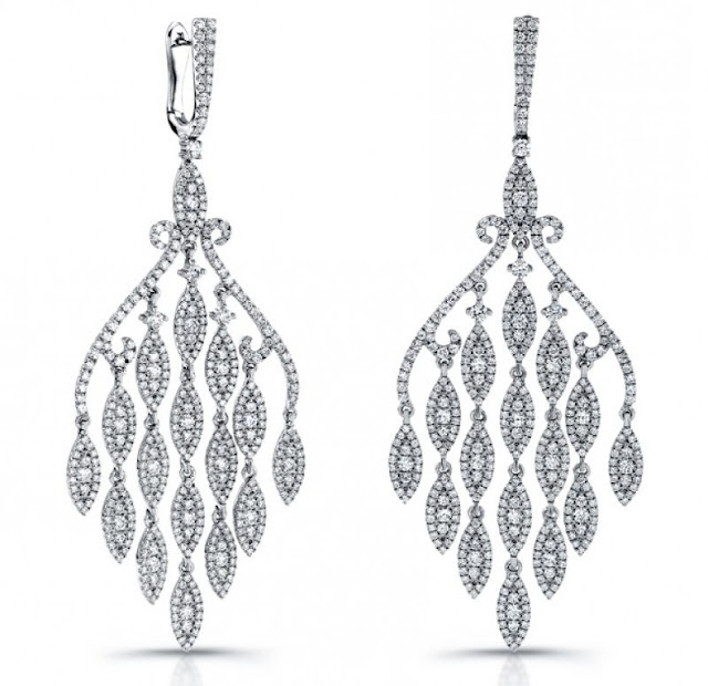 Diamond Chandelier Earrings