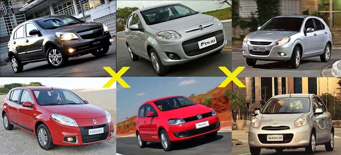 COMPARATIVO - HATCHES COMPACTOS