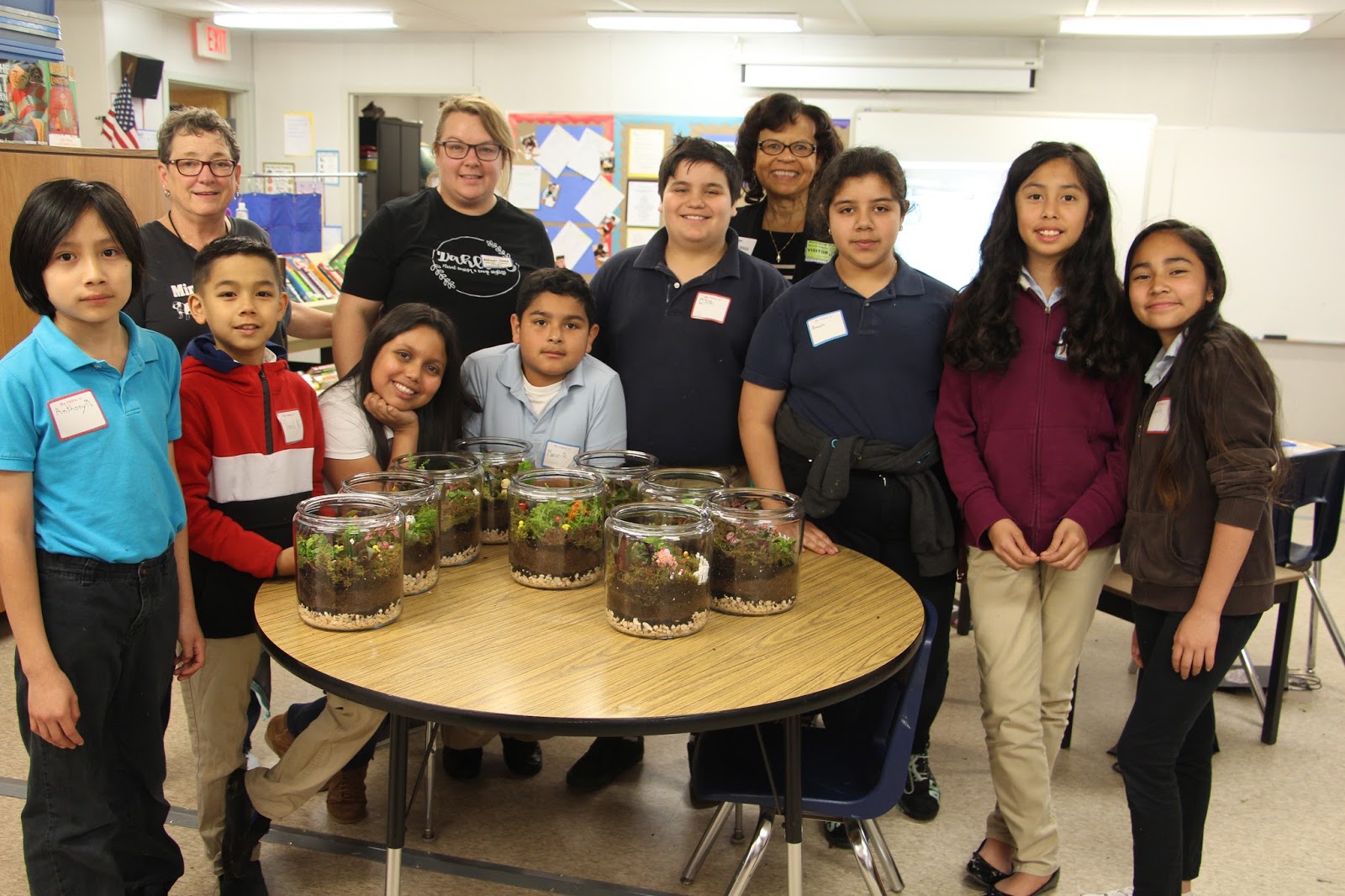 Your Permanent Record Terrariums at Mineral Springs Elementary
