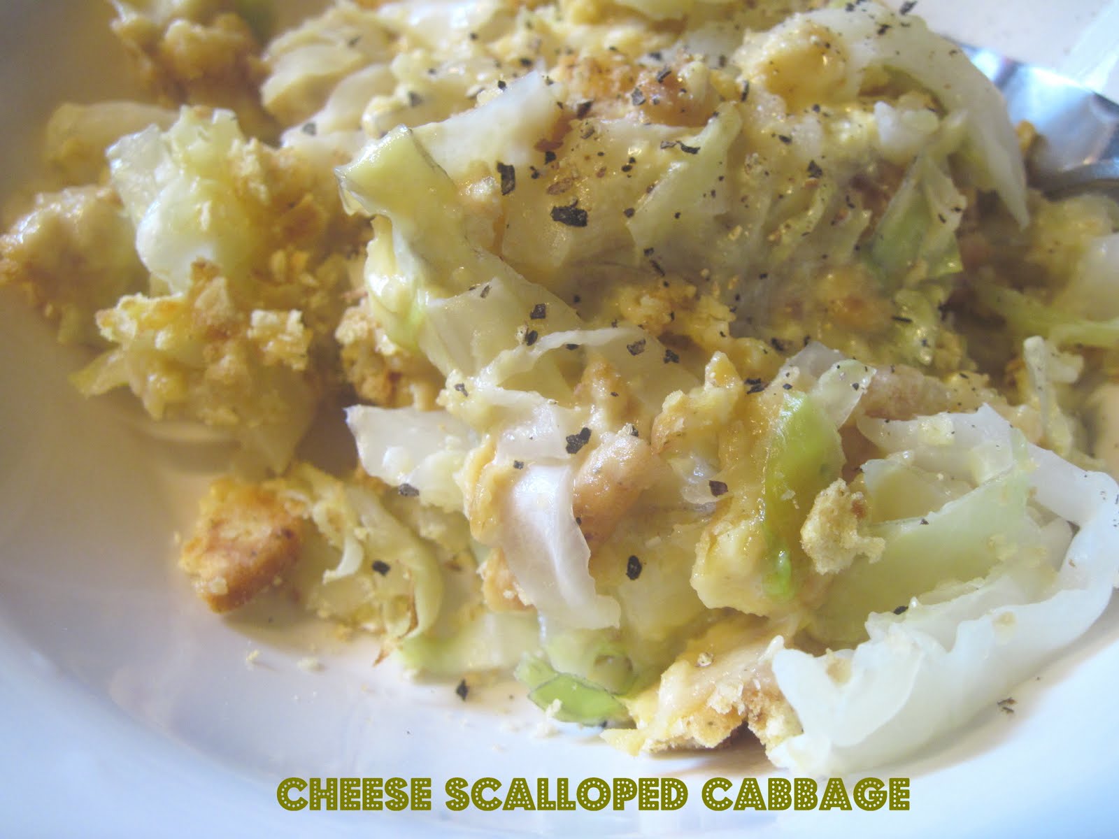 The Better Baker Easy Cheese Scalloped Cabbage