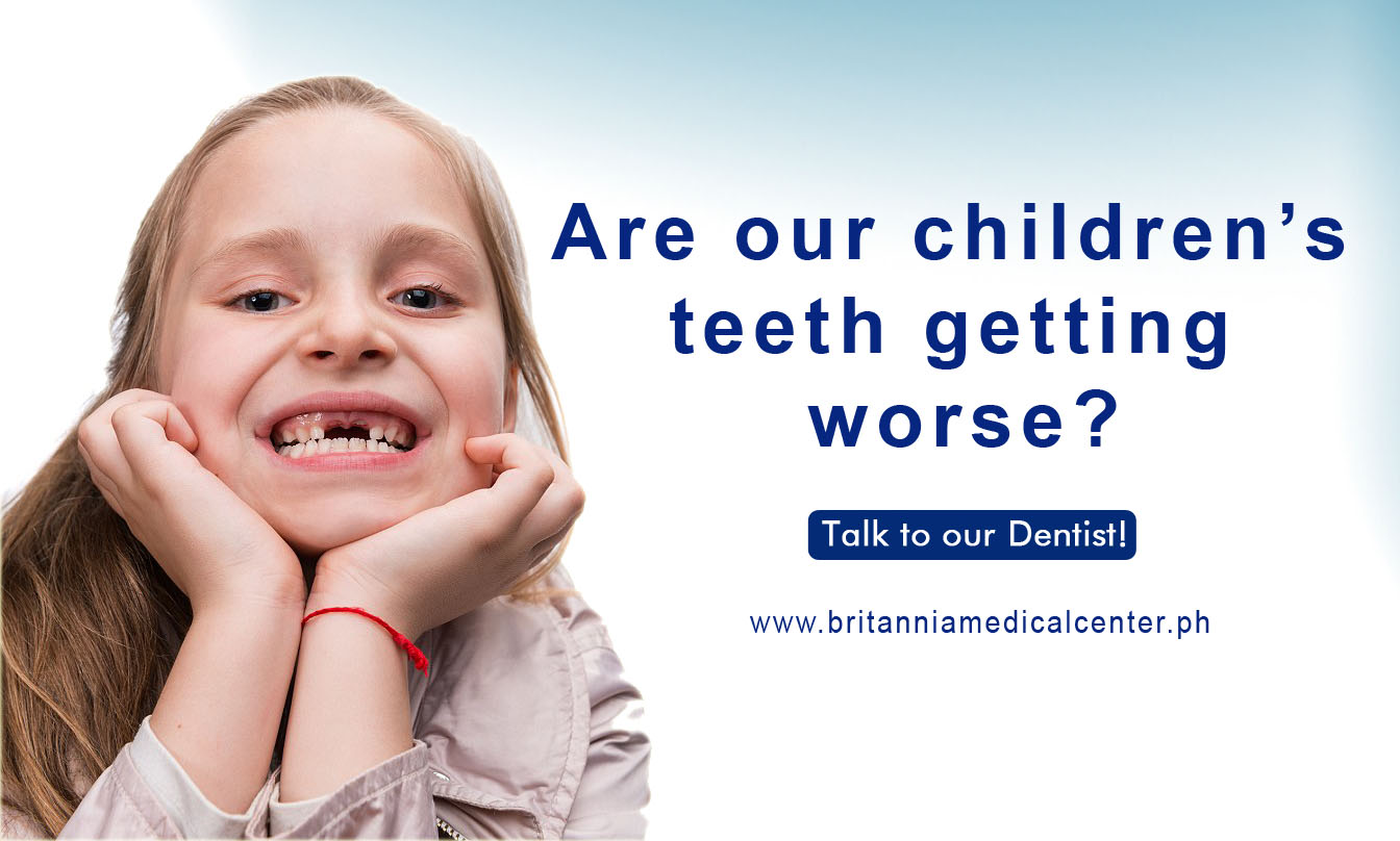 BRITANNIA MEDICAL CENTER - The Enclave: Are our children’s teeth ...