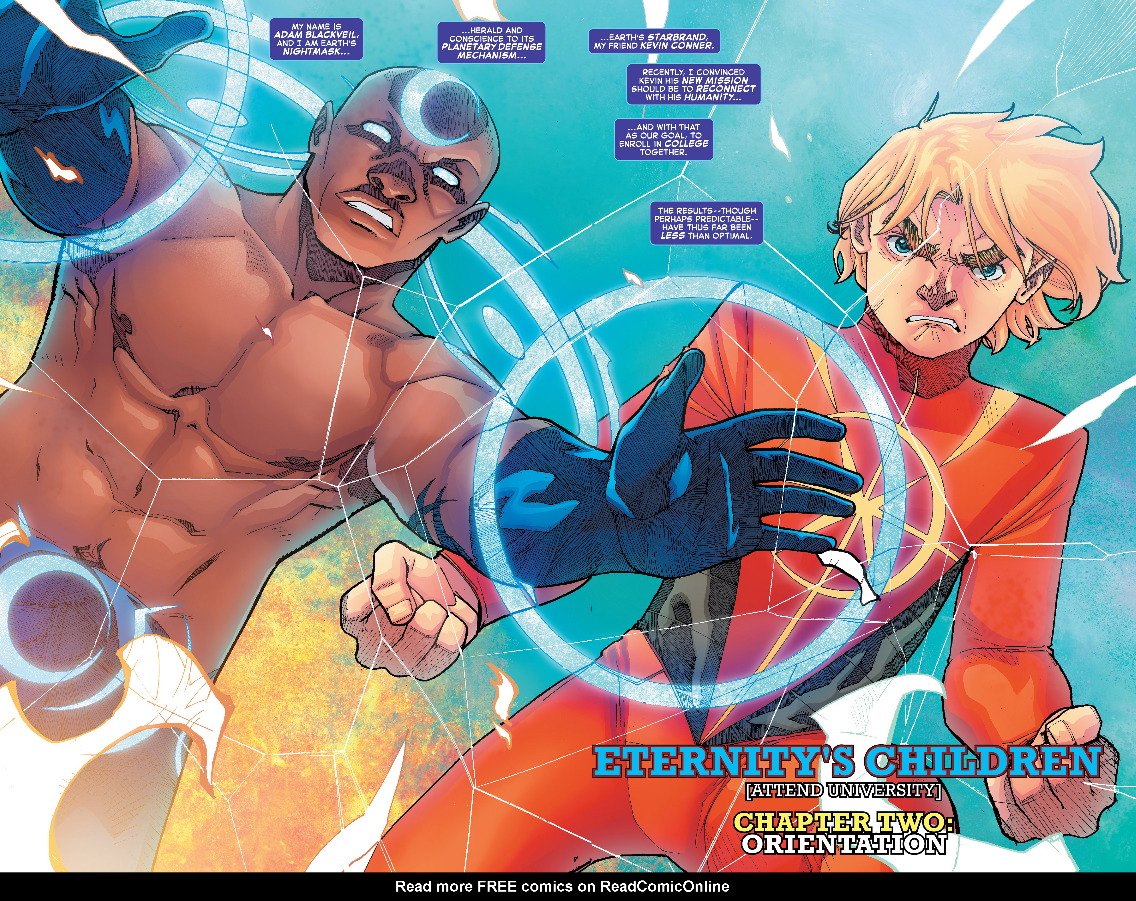 Read online Starbrand & Nightmask comic -  Issue #2 - 4