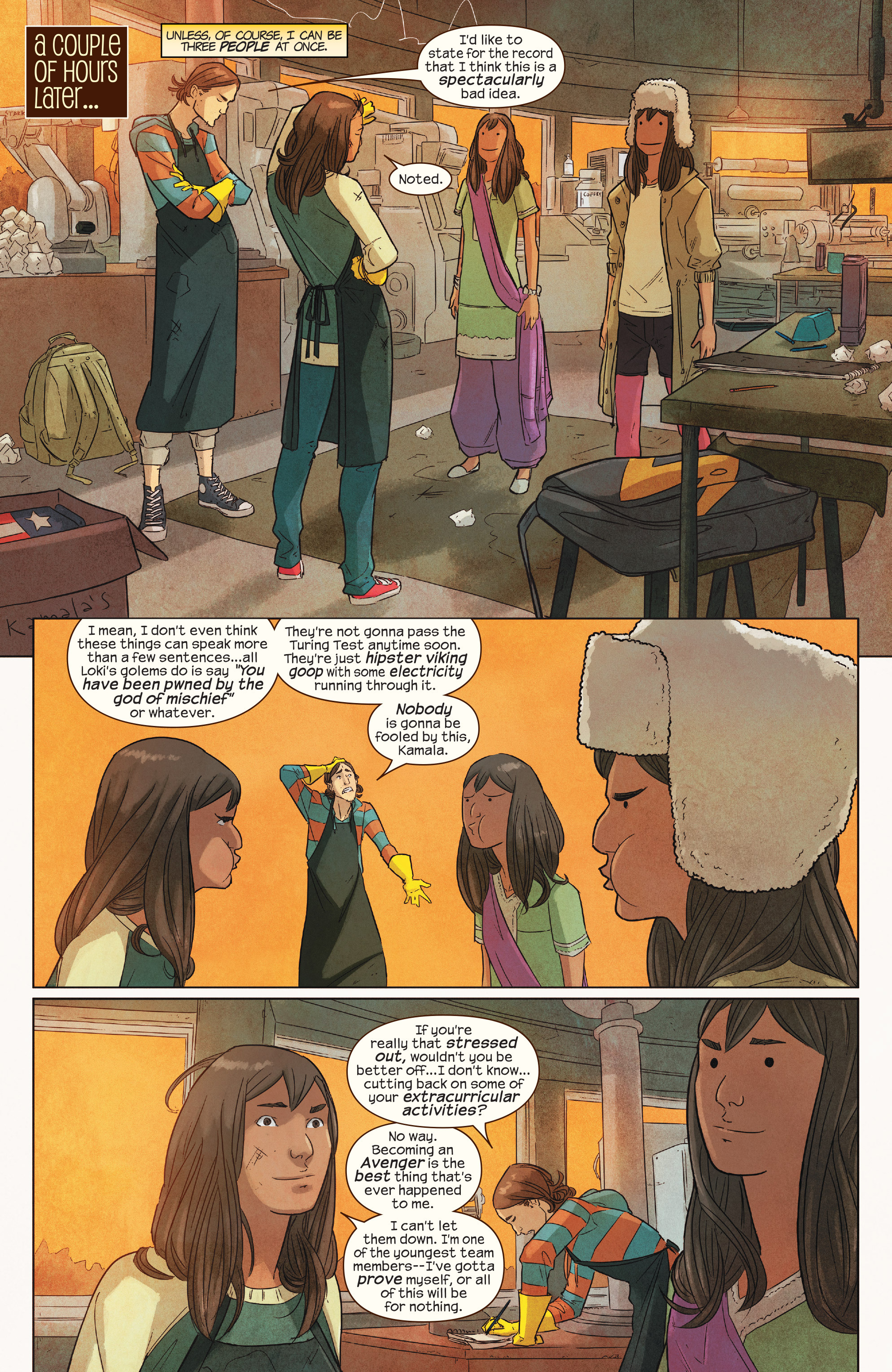 Read online Ms. Marvel (2016) comic -  Issue #4 - 18
