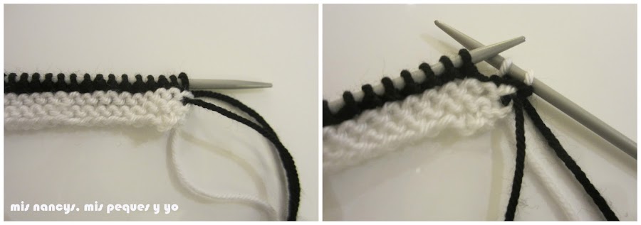 mis nancys, mis peques y yo, tutorial jersey de lana para Nancy, nuevo cambio de color