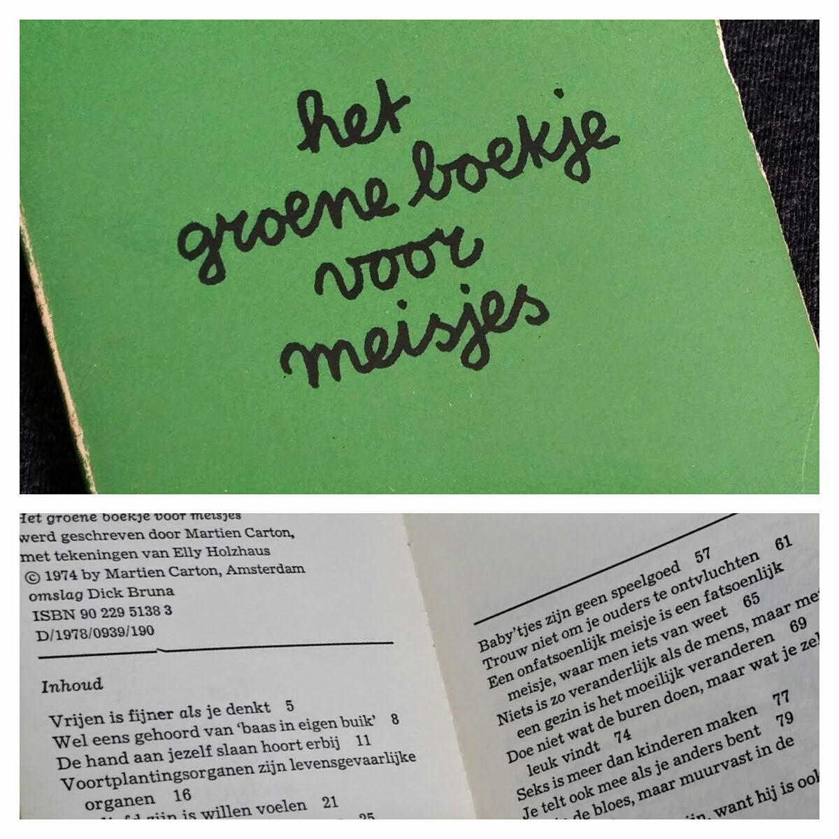 Kootjes weblog …..het groene boekje voor meisjes…..